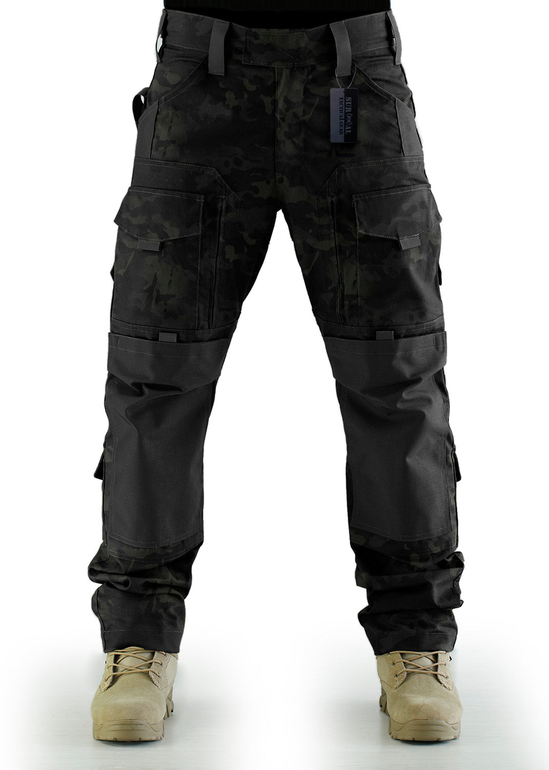Rothco Tactical BDU Cargo Pants (Black) | Uniform Tactical Supply